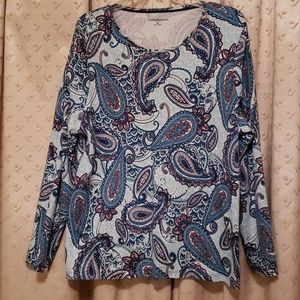 Croft & Barrow-new 1X, Woman long sleeve top